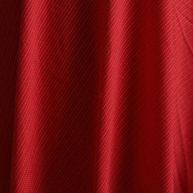 Red - Prewashed Running Stitch Cotton Plain Fabric 20