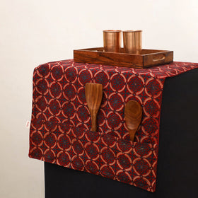 Handmade Fridge Top Cover with Multiple Pockets 159