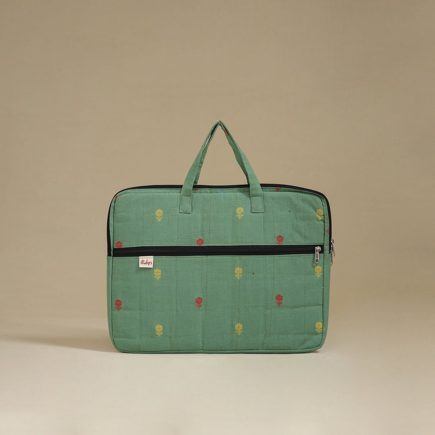 Handcrafted Quilted Laptop Bag 01