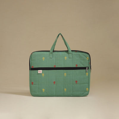 Handcrafted Quilted Laptop Bag 01