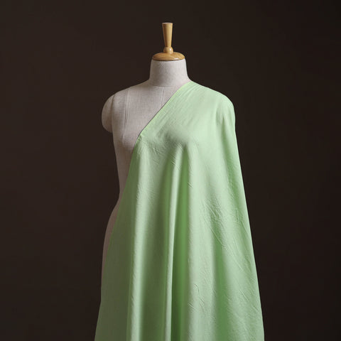 Lime Green - Prewashed Running Stitch Cotton Plain Fabric 26