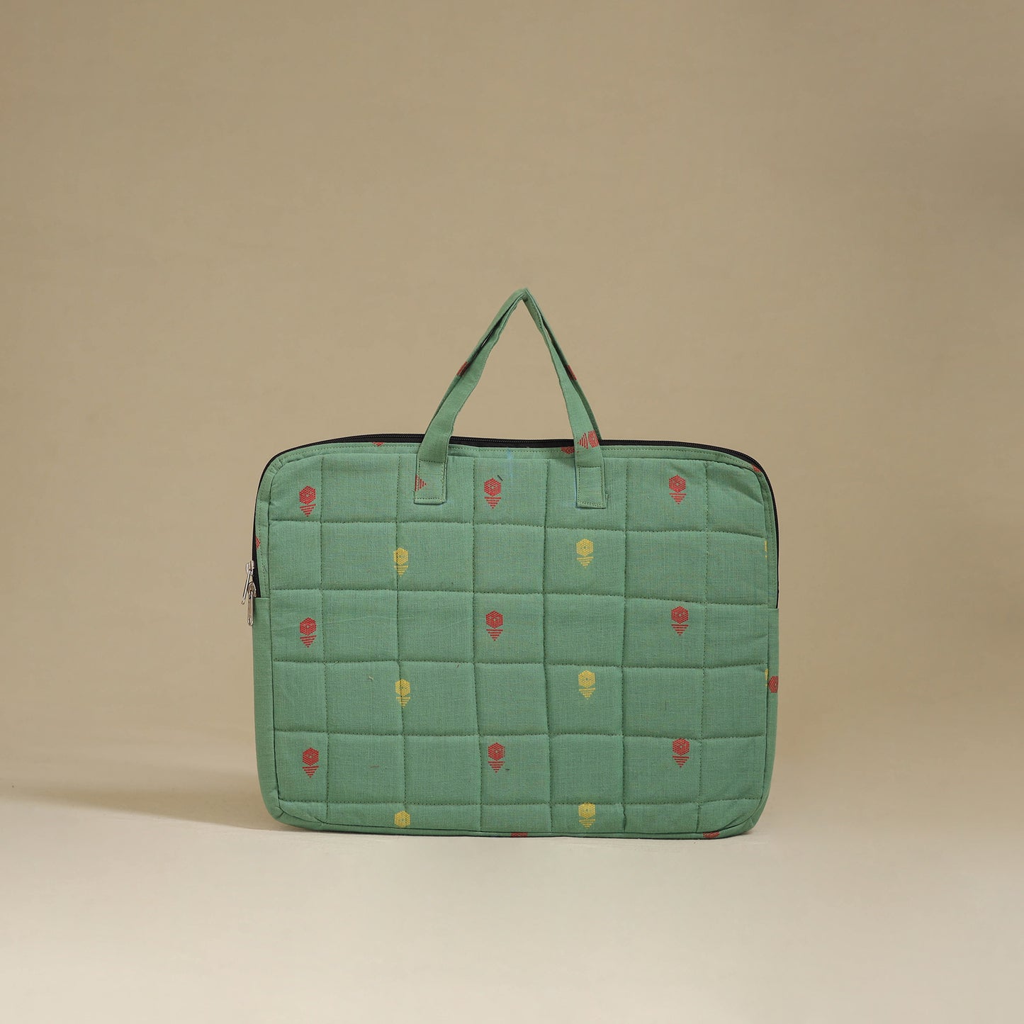 Handcrafted Quilted Laptop Bag 01