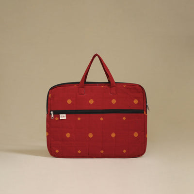 Handcrafted Quilted Laptop Bag 02
