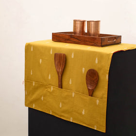Handmade Fridge Top Cover with Multiple Pockets 162