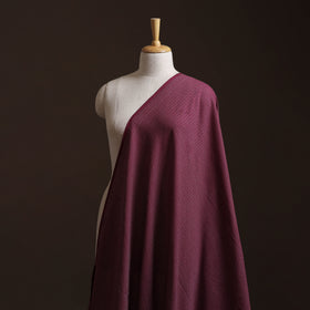 Purple - Prewashed Running Stitch Cotton Plain Fabric 25