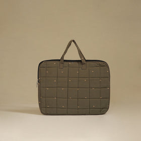 Handcrafted Quilted Laptop Bag 03