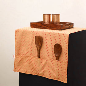 Handmade Fridge Top Cover with Multiple Pockets 164