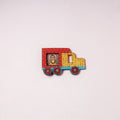 Truck - Handpainted Wooden Photo Frame Fridge Magnet 16