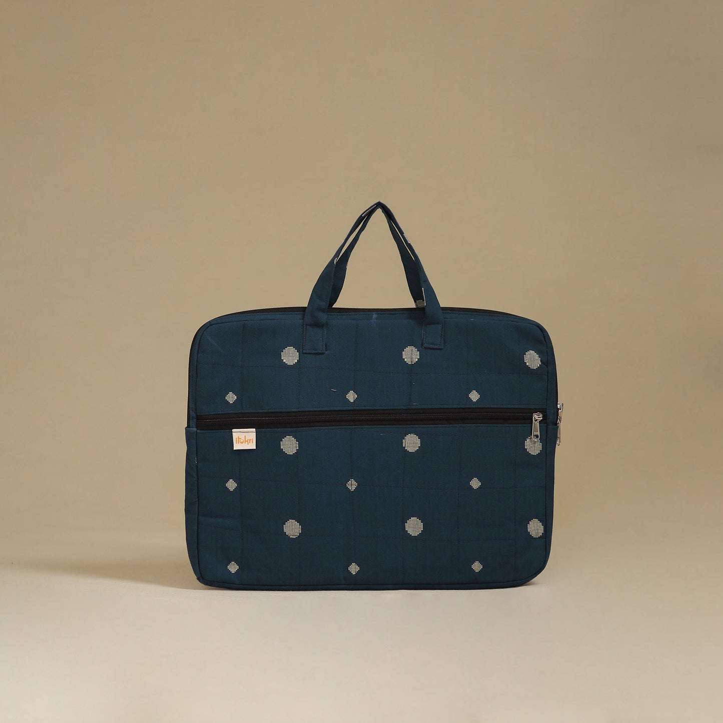 Handcrafted Quilted Laptop Bag 04