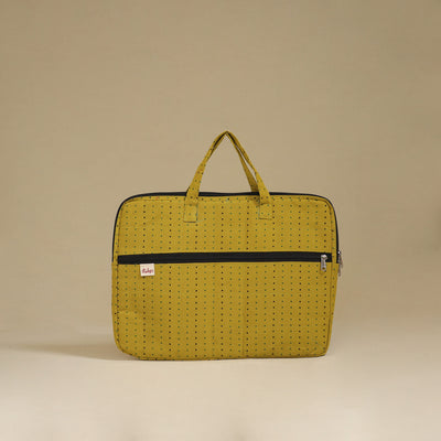 Handcrafted Quilted Laptop Bag 05