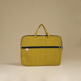 Handcrafted Quilted Laptop Bag 05