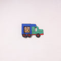 Truck - Handpainted Wooden Photo Frame Fridge Magnet 15