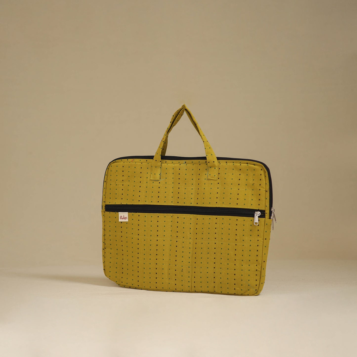 Handcrafted Quilted Laptop Bag 05