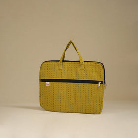 Handcrafted Quilted Laptop Bag 05