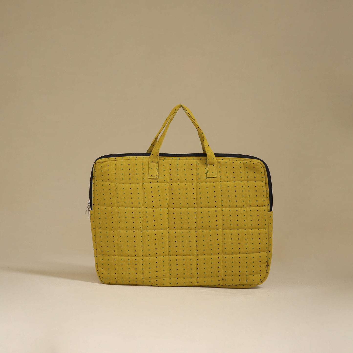 Handcrafted Quilted Laptop Bag 05