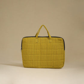 Handcrafted Quilted Laptop Bag 05