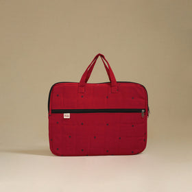 Handcrafted Quilted Laptop Bag 06