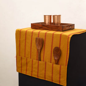 Handmade Fridge Top Cover with Multiple Pockets 167