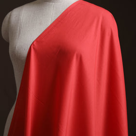 Red - Prewashed Cotton Plain Fabric 08