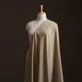 Beige - Prewashed Cotton Plain Fabric 09