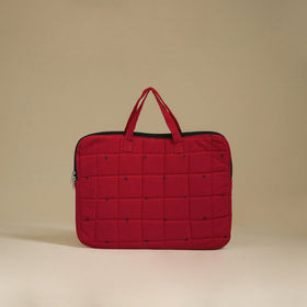 Handcrafted Quilted Laptop Bag 06