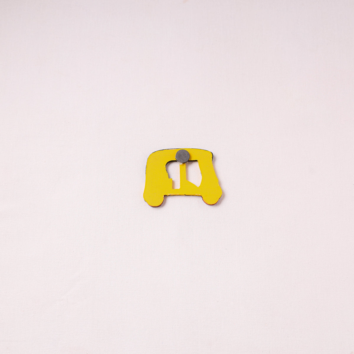 Auto Rickshaw - Handpainted Wooden Fridge Magnet 08