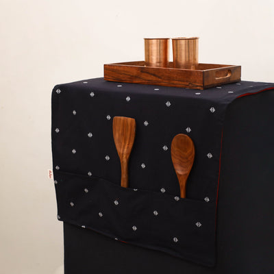Handmade Fridge Top Cover with Multiple Pockets 169