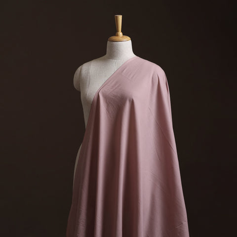 Pink - Prewashed Cotton Plain Fabric 12