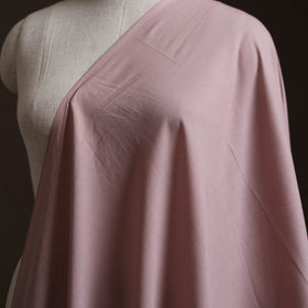 Pink - Prewashed Cotton Plain Fabric 12