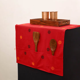 Handmade Fridge Top Cover with Multiple Pockets 170