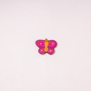 Butterfly - Handpainted Wooden Fridge Magnet 10