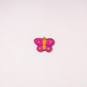 Butterfly - Handpainted Wooden Fridge Magnet 10