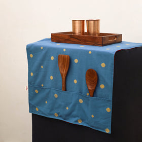 Handmade Fridge Top Cover with Multiple Pockets 171