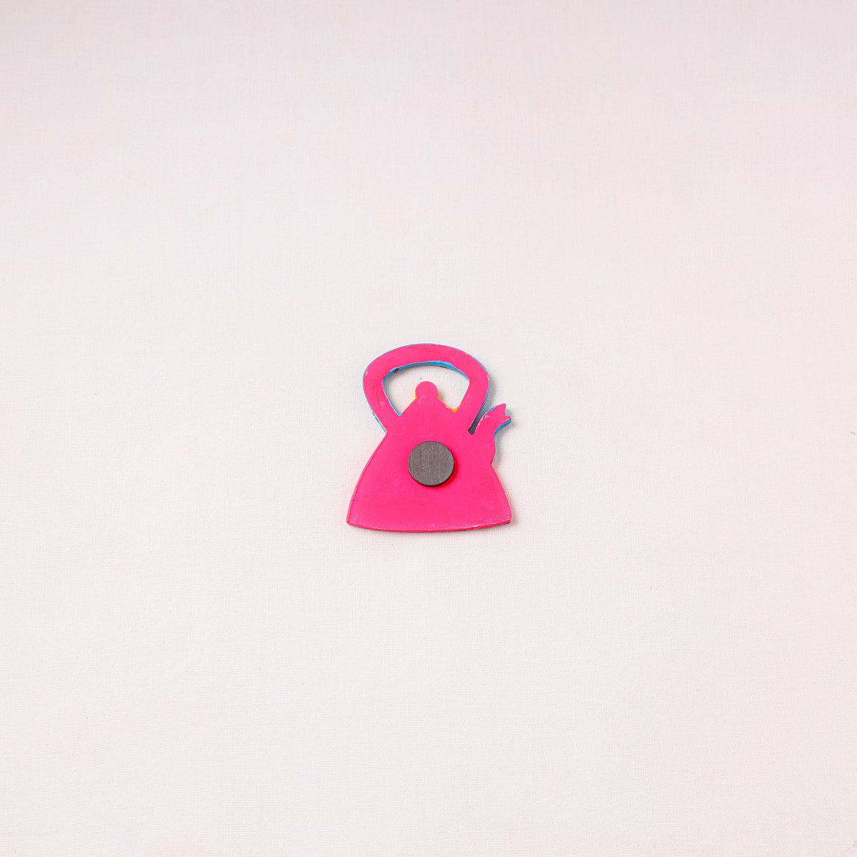 Tea Kettle - Handpainted Wooden Fridge Magnet 13