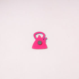 Tea Kettle - Handpainted Wooden Fridge Magnet 13