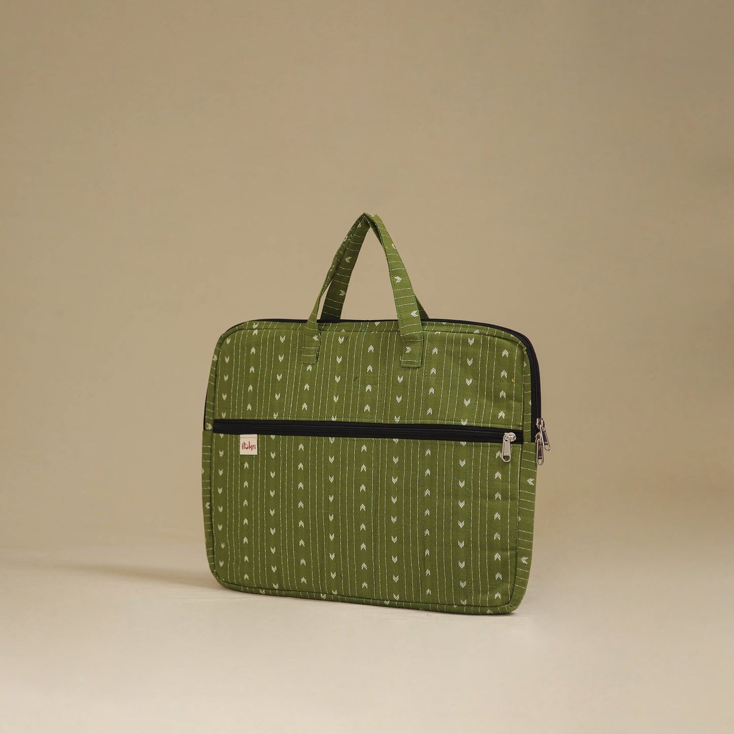 Handcrafted Quilted Laptop Bag 09