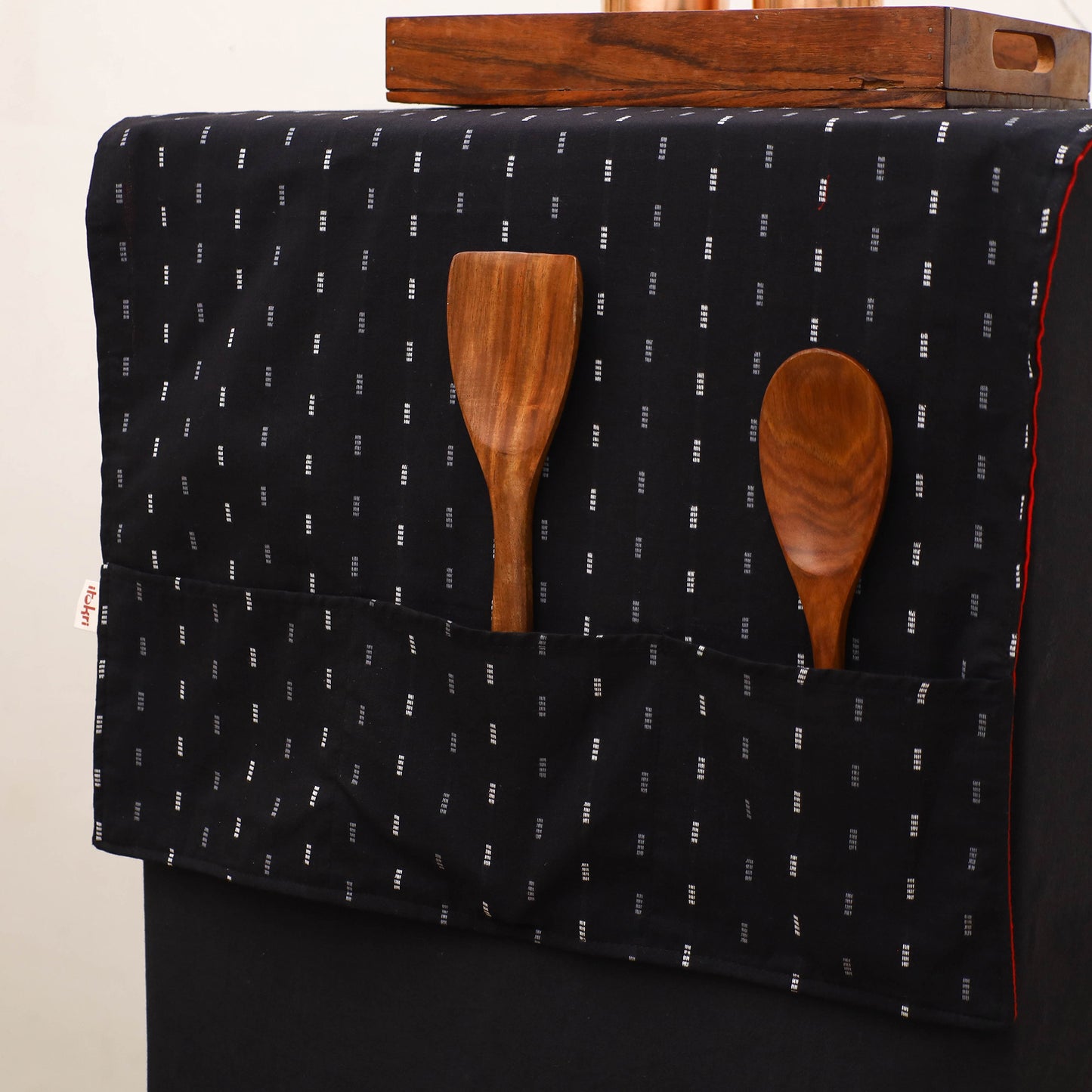 Handmade Fridge Top Cover with Multiple Pockets 172