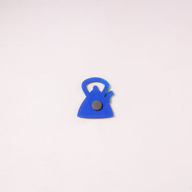 Tea Kettle - Handpainted Wooden Fridge Magnet 14