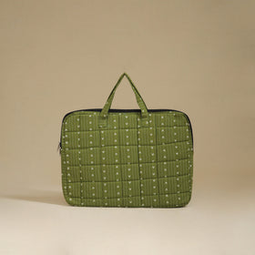 Handcrafted Quilted Laptop Bag 09