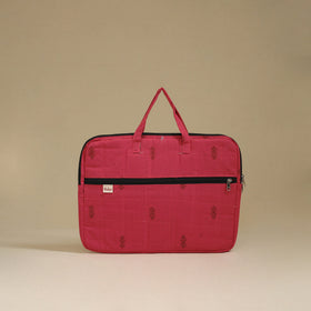 Handcrafted Quilted Laptop Bag 10