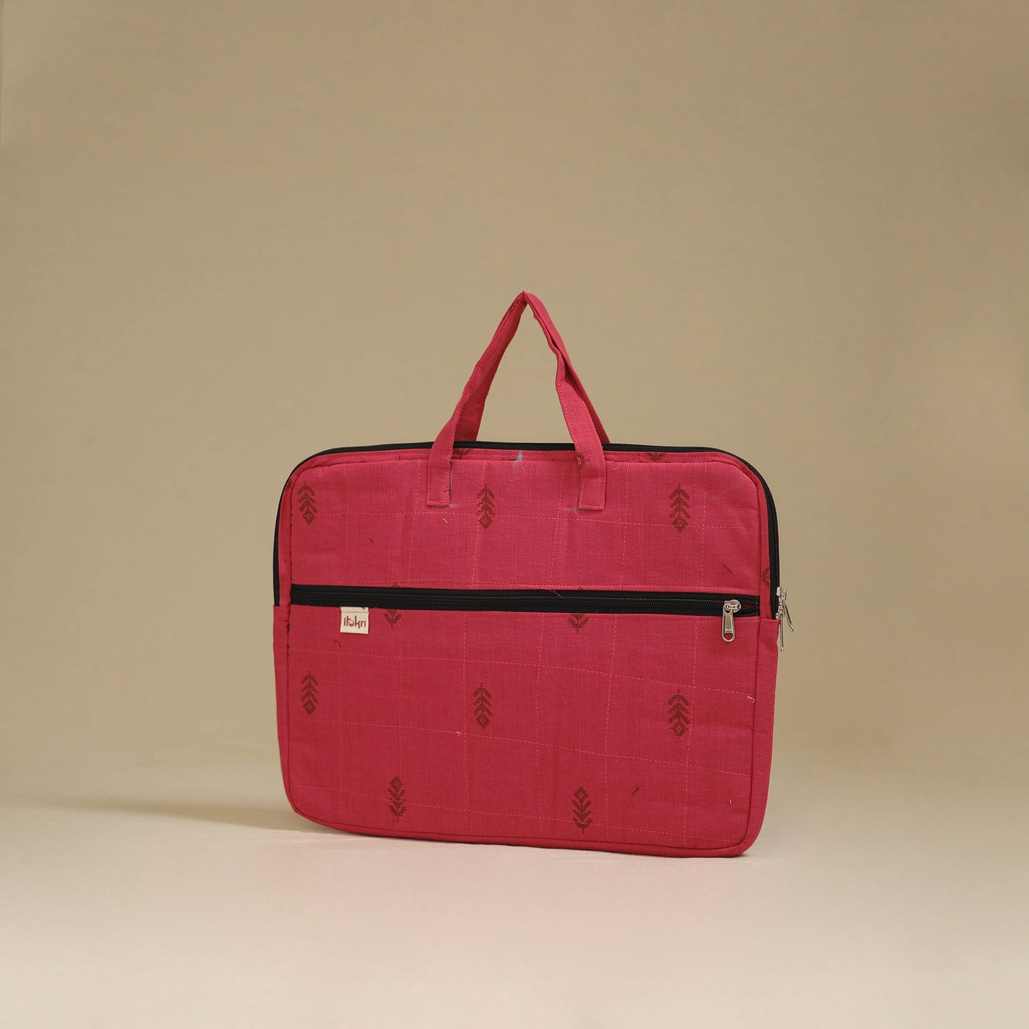 Handcrafted Quilted Laptop Bag 10