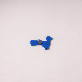 Bird - Handpainted Wooden Fridge Magnet 12