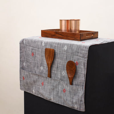 Handmade Fridge Top Cover with Multiple Pockets 173