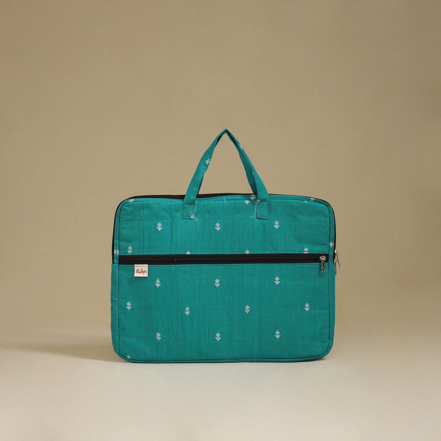 Handcrafted Quilted Laptop Bag 11