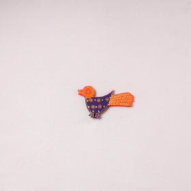 Bird - Handpainted Wooden Fridge Magnet 11