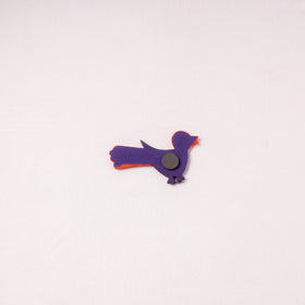Bird - Handpainted Wooden Fridge Magnet 11