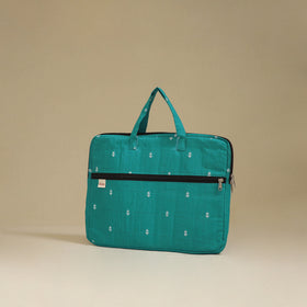 Handcrafted Quilted Laptop Bag 11