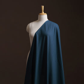 Blue - Prewashed Cotton Plain Fabric 27