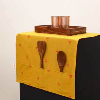 Handmade Fridge Top Cover with Multiple Pockets 175