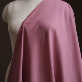 Pink - Prewashed Cotton Plain Fabric 28